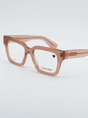 Calvin Klein CK24526 278 Eyeglasses Light Brown 52mm Square Frame